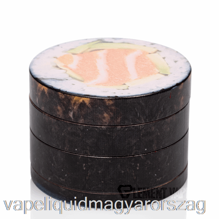 V Syndicate 2,5 Hüvelykes, 4 Darabos, éles Aprító, étkezős Daráló Sushi Tekercs Vape E Cigi